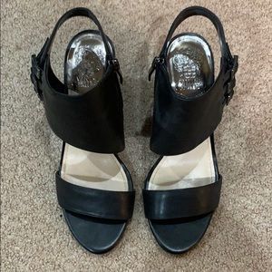 Vince Camuto Open Toe Wedge Sandal